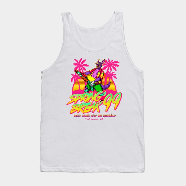 Spring Break '99 (Pink) Tank Top by indiespiv